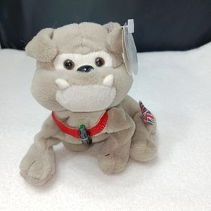 Rare 1998 Coca Cola International Collection Dover The Bulldog Plushie